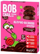 Натуральные конфеты в черном шоколаде «Яблоко-малина»