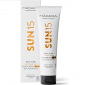 Солнцезащитное средство для тела придающее блеск SPF 15