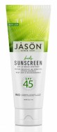 Натуральный солнцезащитный крем для детей SPF 45